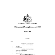Children and Young People Act 1999